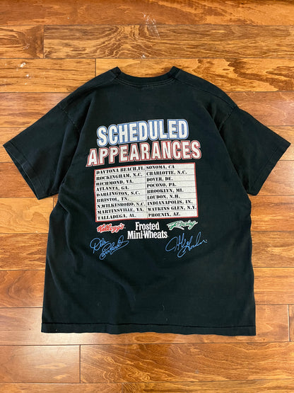 1995 Dale Earnhardt & Jeff Gordon Nascar Tee (XL)