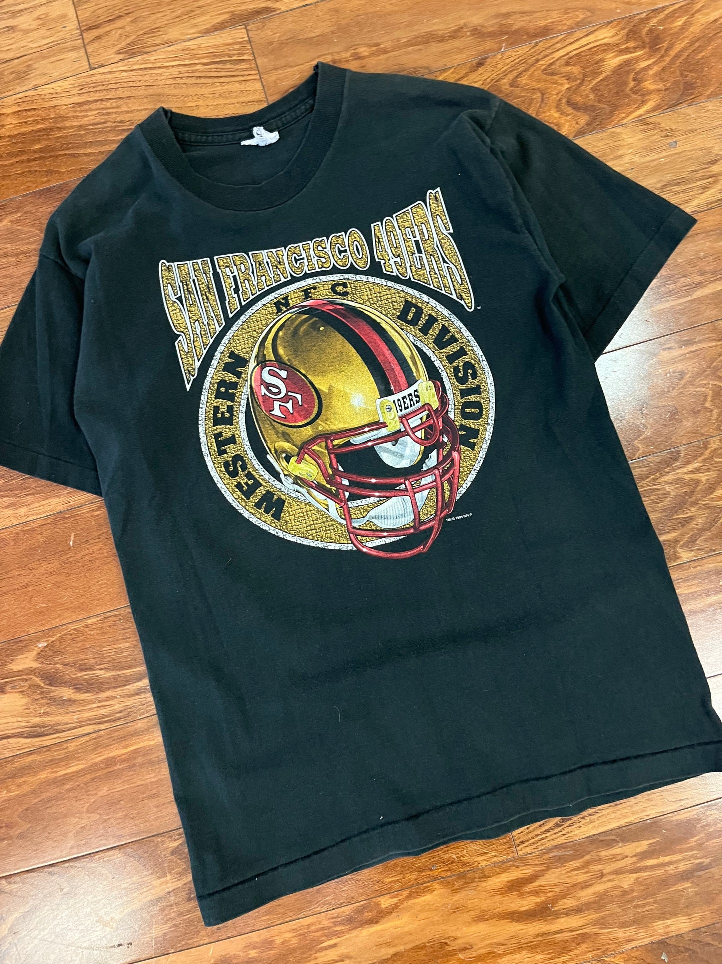 1995 San Francisco 49ers Helmet Tee (M)