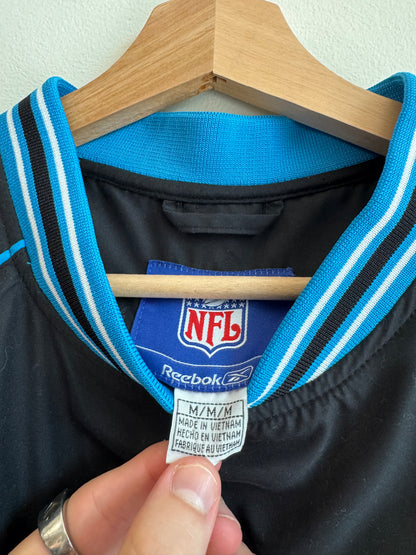 00s Carolina Panthers Reebok Spell Out Windbreaker (M)
