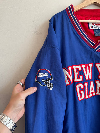 90s New York Giants Champion Windbreaker (XL)