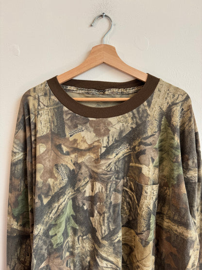 00s Camo Advantage Long Sleeve Shirt (XL)