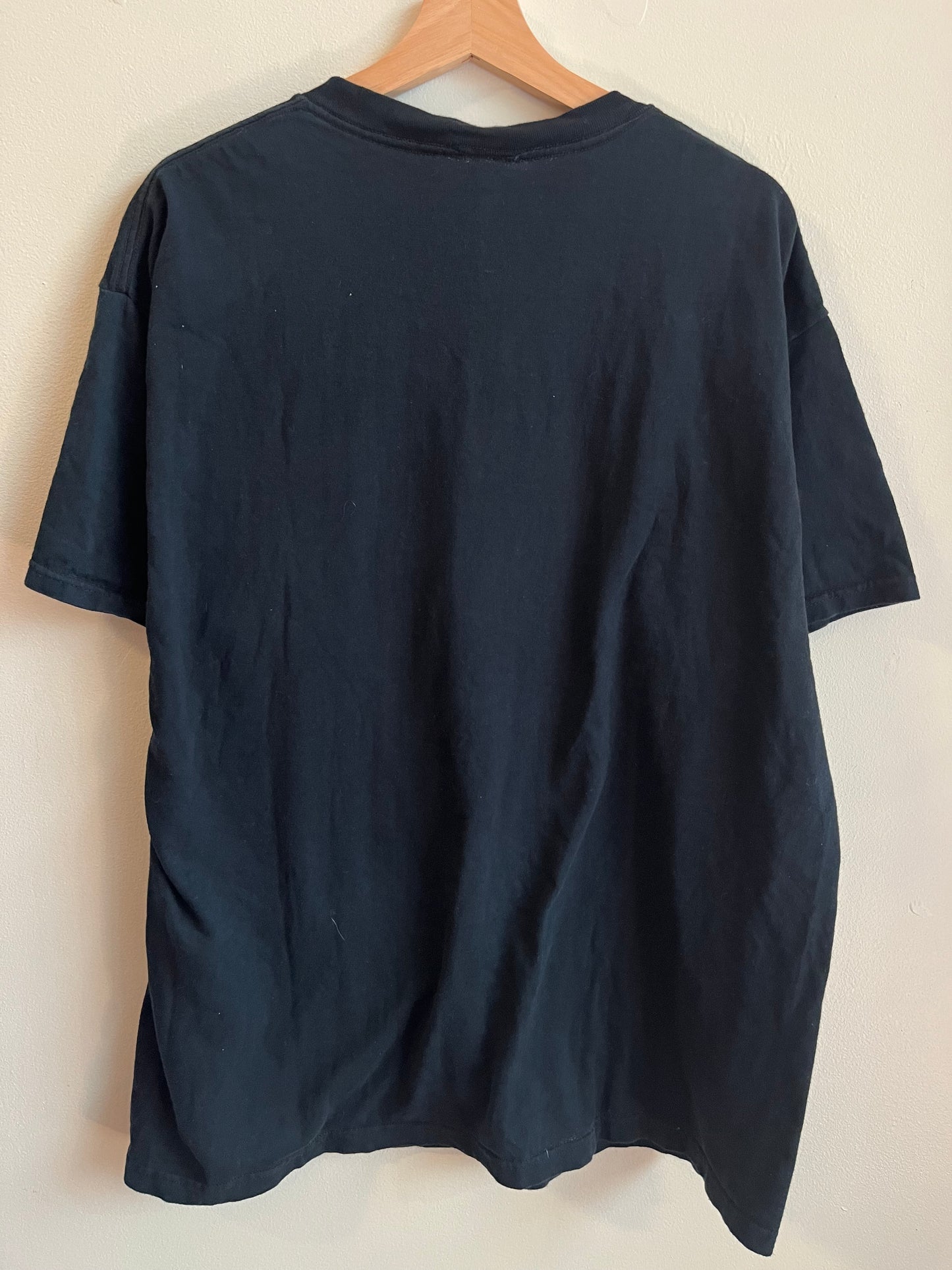 2003 Carolina Panthers Super Bowl NFC Champions Black Tee