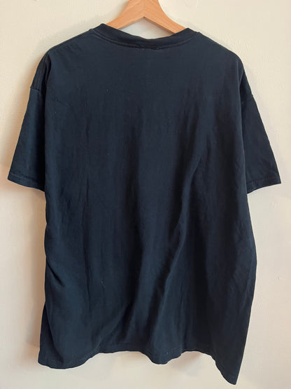 2003 Carolina Panthers Super Bowl NFC Champions Black Tee