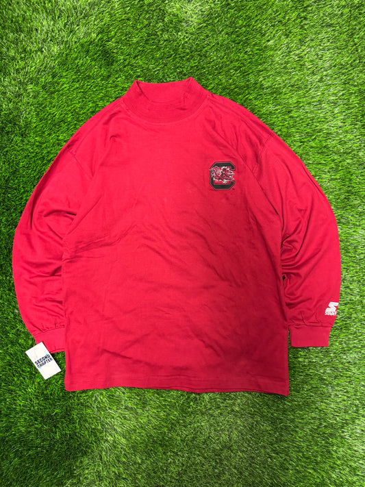 90s University Of South Carolina (USC) Gamecocks Starter Long-Sleeve Vintage Shirt (L)