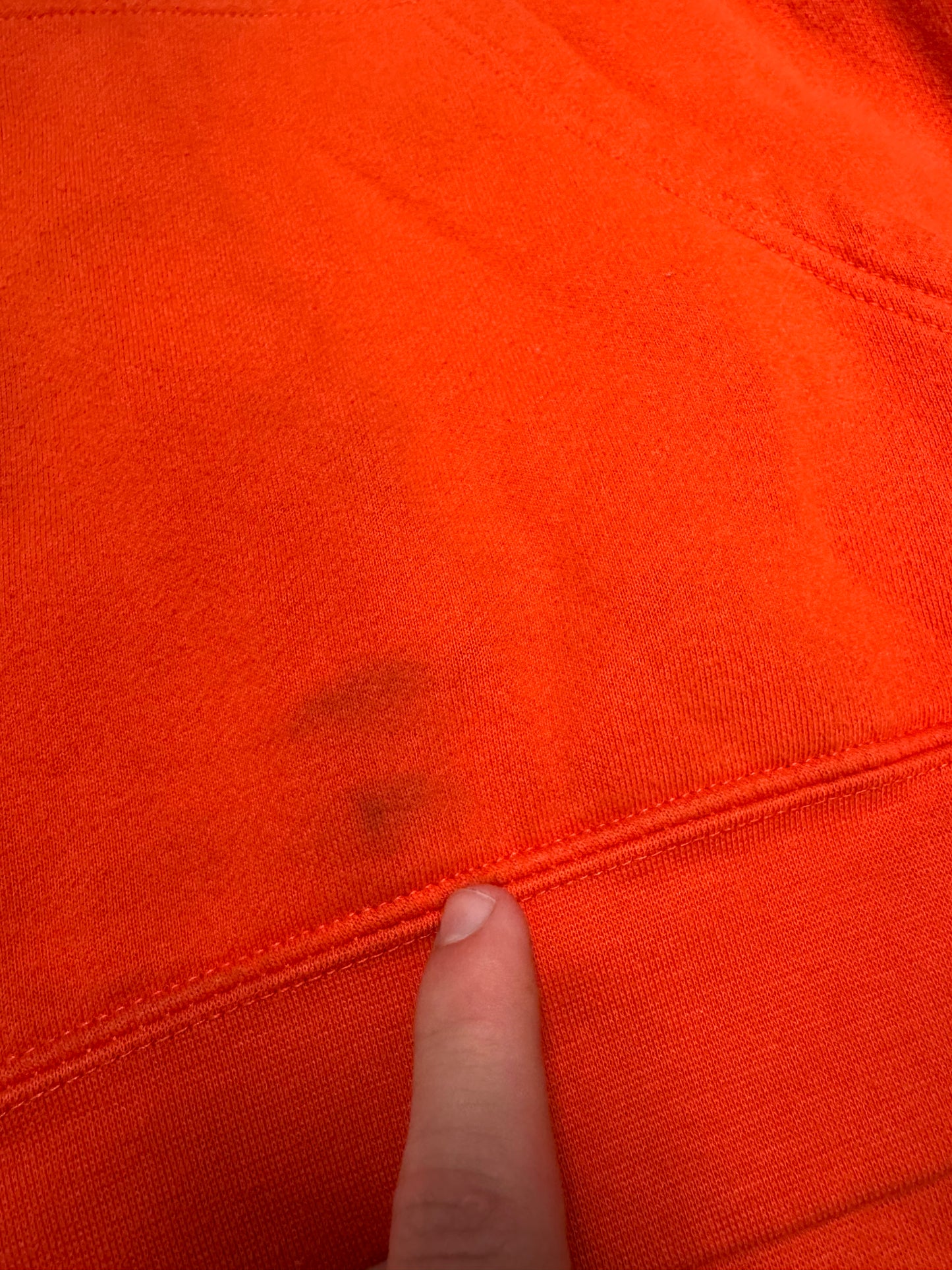00s Clemson University Orange Vintage Embroidered Hoodie (XXL)