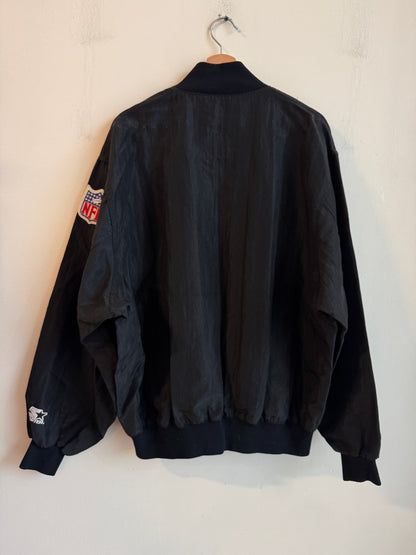 90s Carolina Panthers Starter 1/4th Zip Windbreaker (XL)