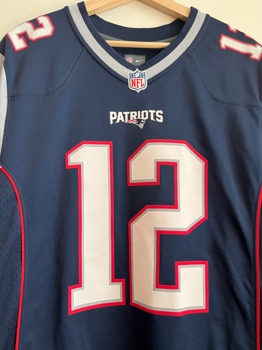 2016 New England Patriots Tom Brady Nike Home Jersey (M)