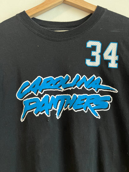 00s Carolina Panthers Deangelo Williams #34 Jersey Shirt (L)
