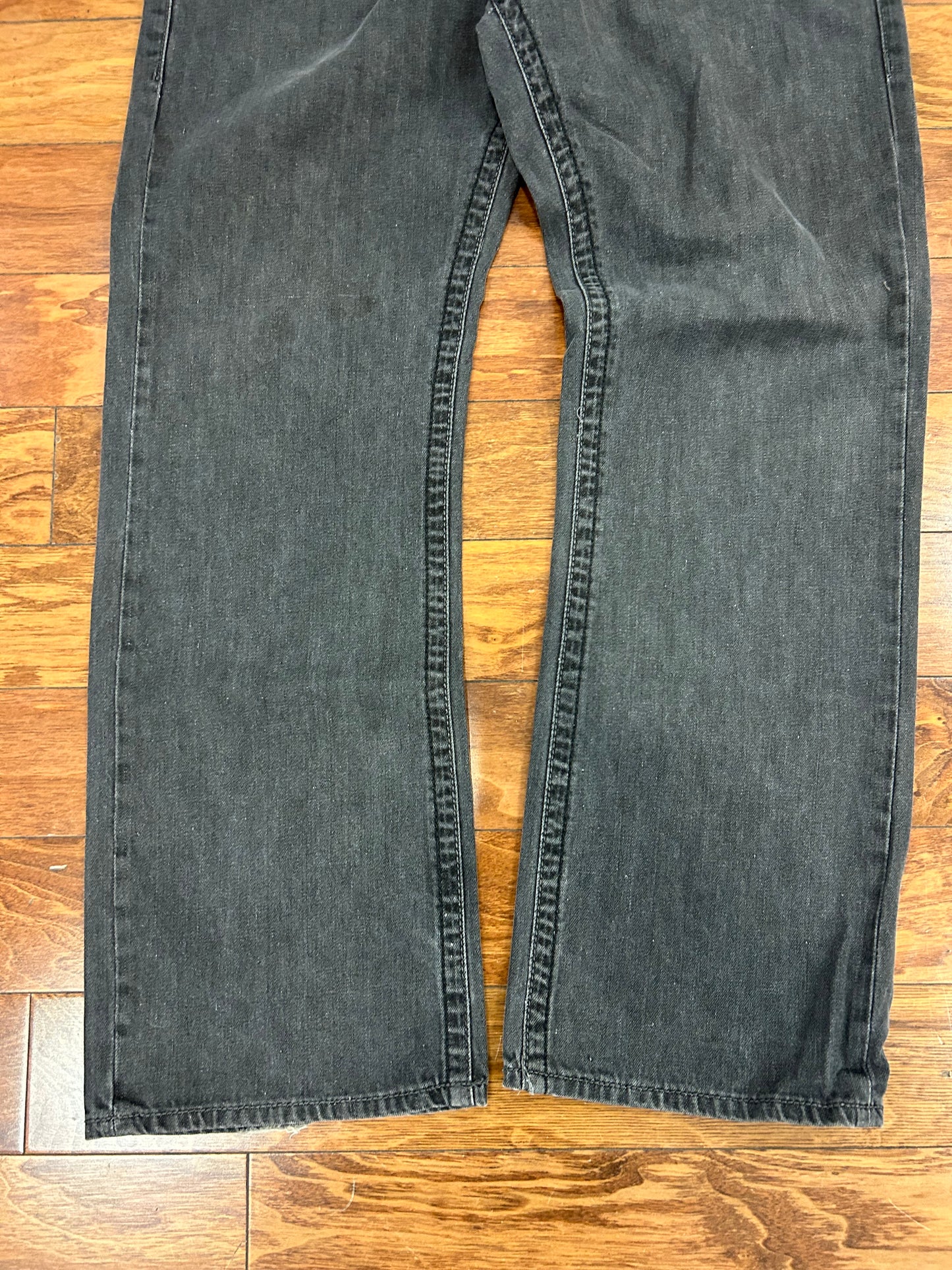 00s True Religion Ricky Super T Black Bootcut Jeans (40 x 34)