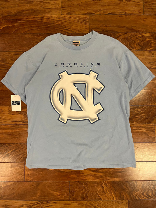 90s UNC Vintage Glossy Logo Tee (XL)