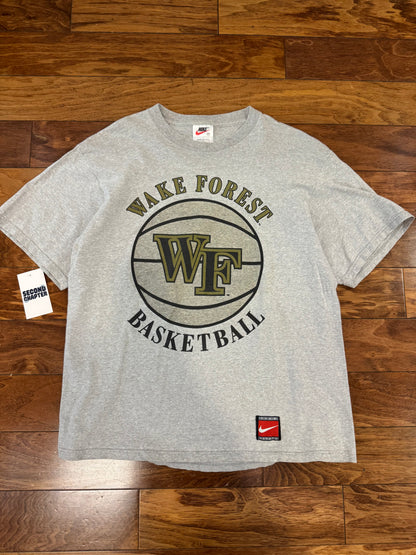 90s Nike Wake Forest Basketball Tee (M)