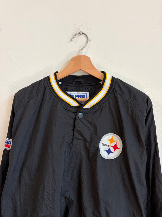 90s Pittsburgh Steelers Starter 1/4 Button Windbreaker (XL)