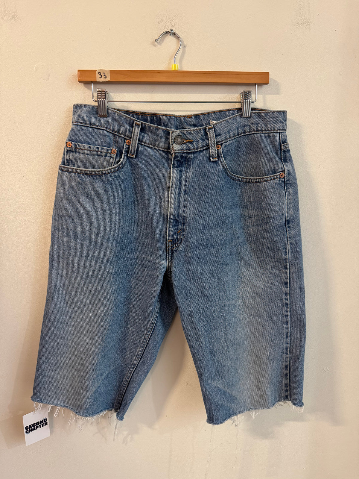 1998 Levi's 505 Blue Shorts (33)