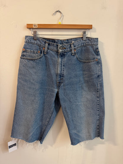1998 Levi's 505 Blue Shorts (33)