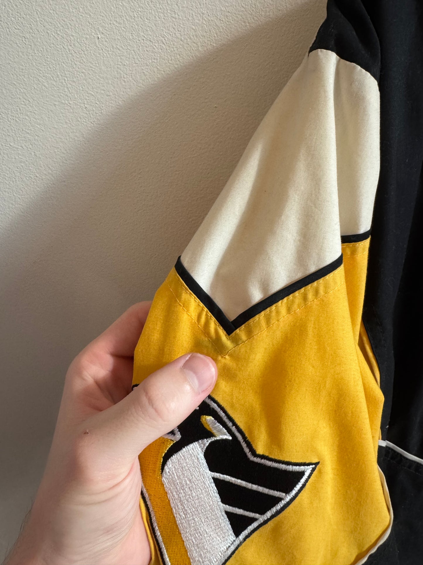 90s Pittsburgh Penguins Starter Embroidered Windbreaker (M)