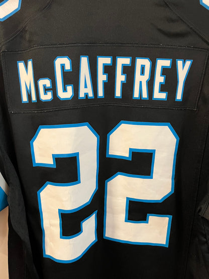 2010s Carolina Panthers Christian McCaffrey Nike Home Jersey (M)
