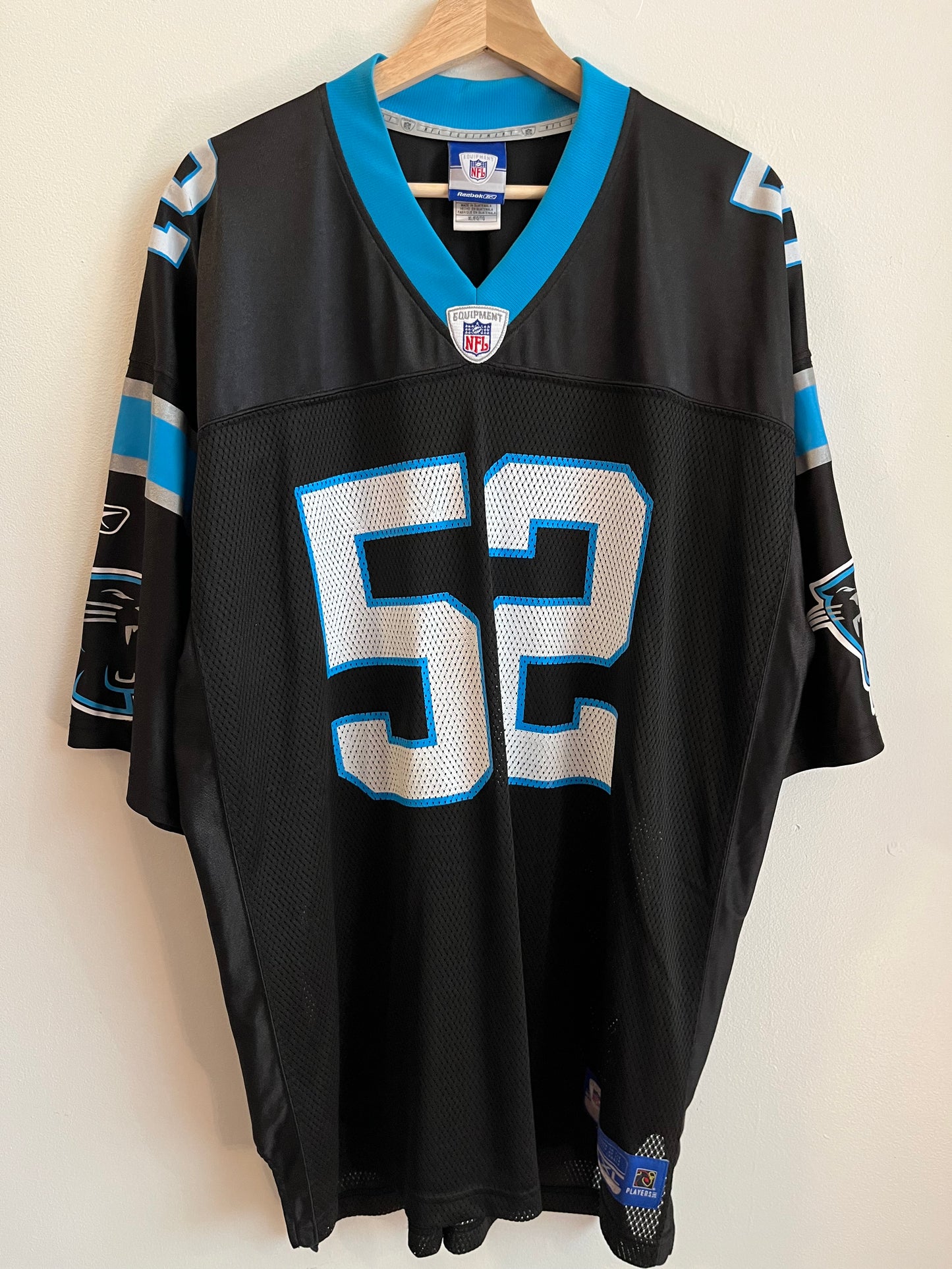 2010s Carolina Panthers Jon Beason Home Jersey (XL)