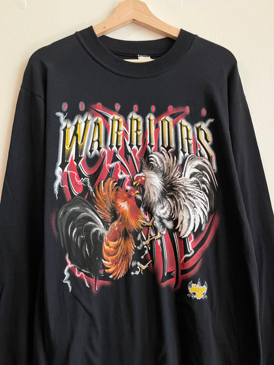 00s Feathered Warriors Johnny's Long Sleeve Shirt (L)