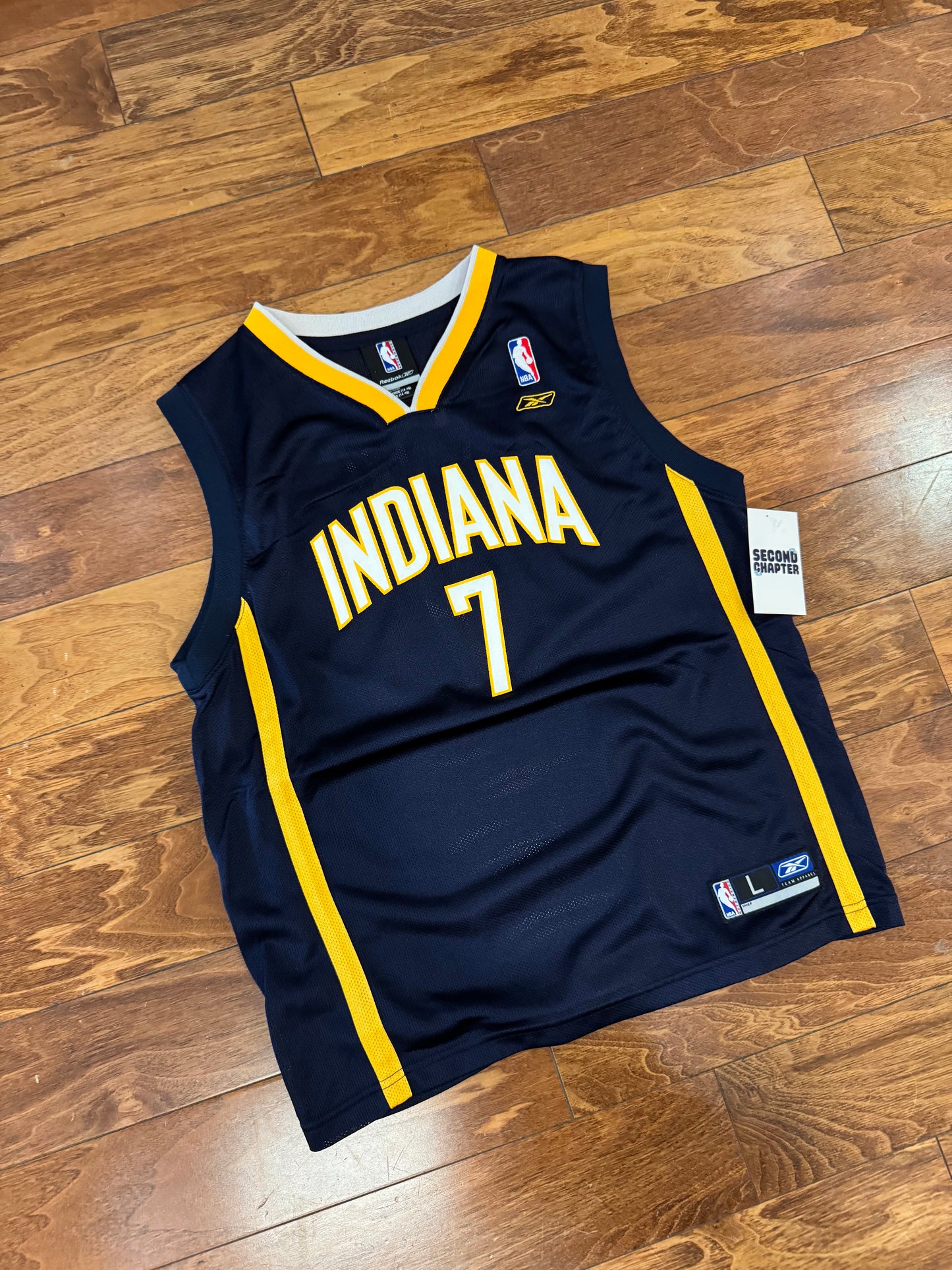 00s Indiana Pacers Jermaine O'Neal NBA Jersey (Youth L)