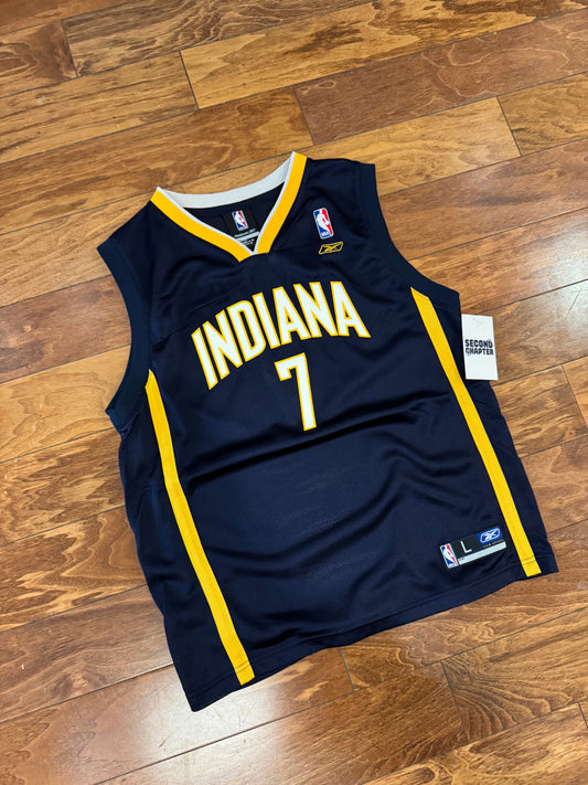 00s Indiana Pacers Jermaine O'Neal NBA Jersey (Youth L)