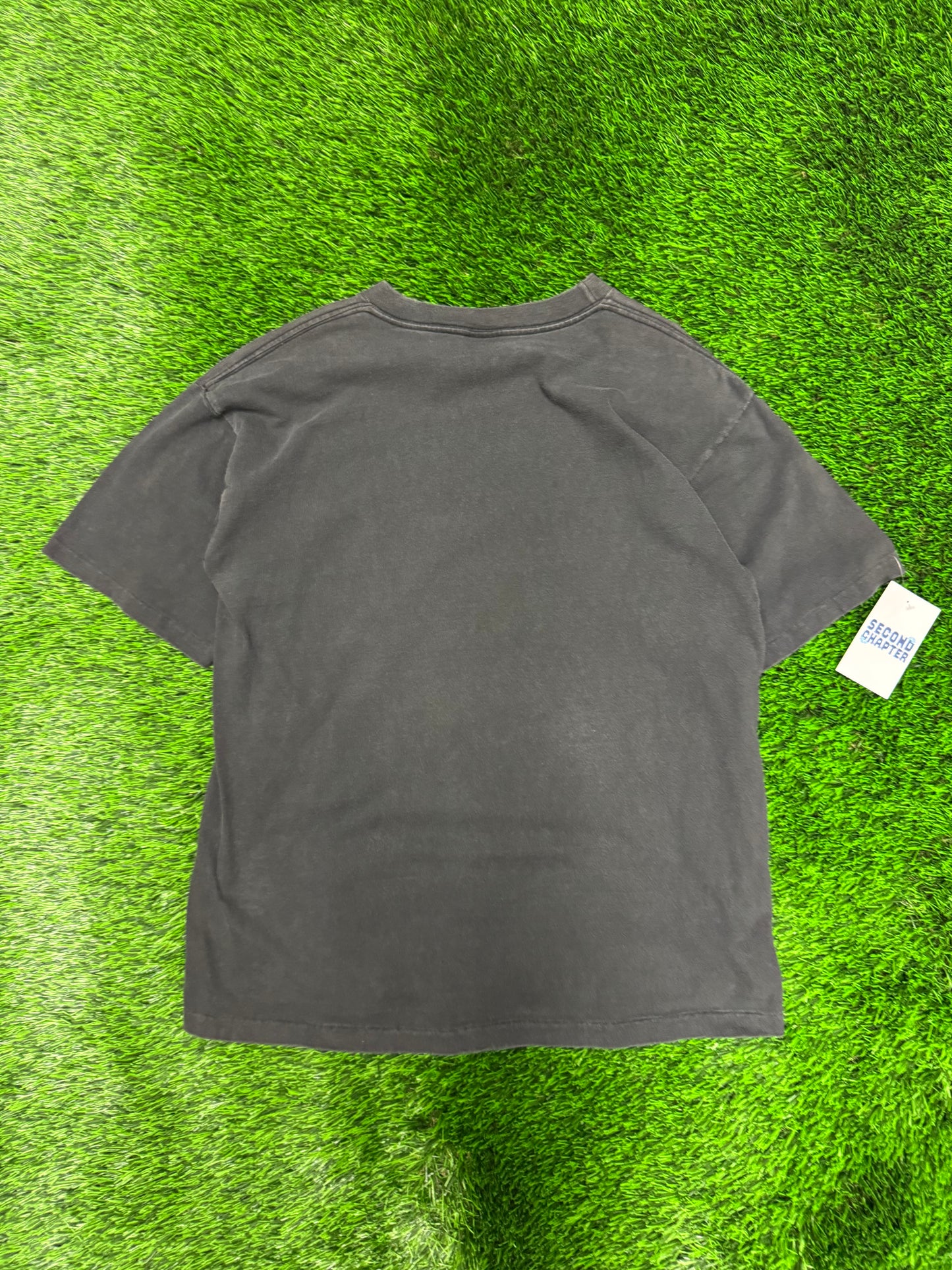 90s Joe Montana San Francisco 49ers Caricature Salem Tee (L)
