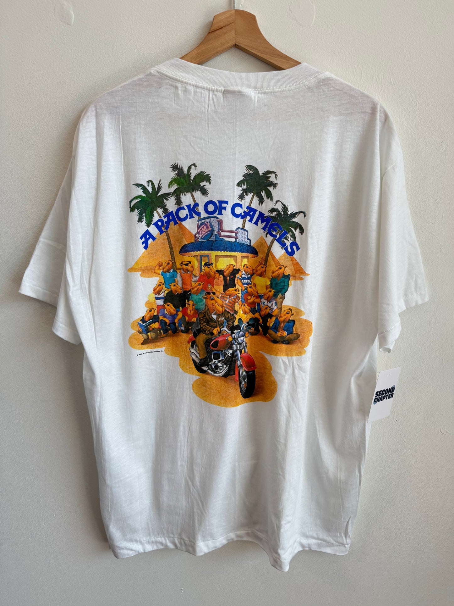 Camel Cigarettes Summer '90 "A Pack of Camels" Deadstock Tee (XL)