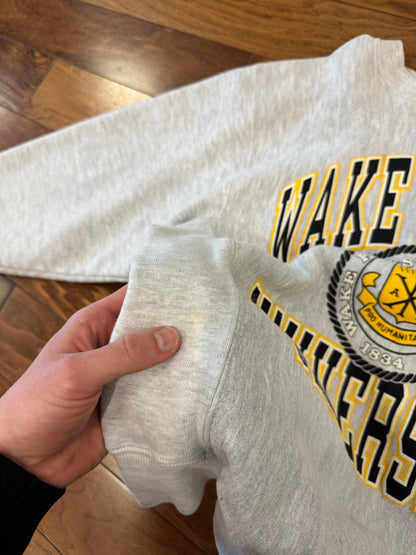 90s Wake Forest University Reverse Weave Vintage Crewneck (L)