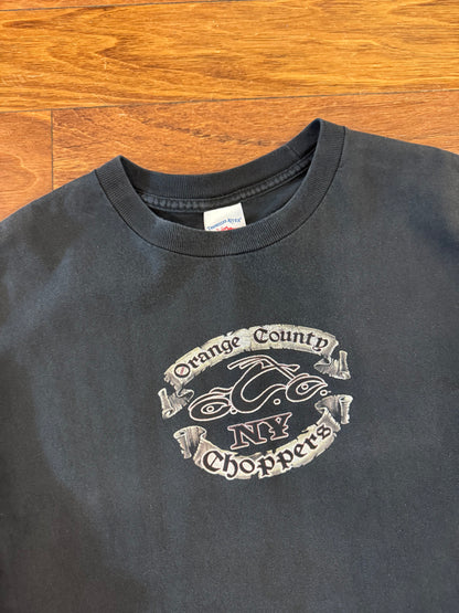 00s Orange County Choppers NY Pug Graphic Tee (XL)