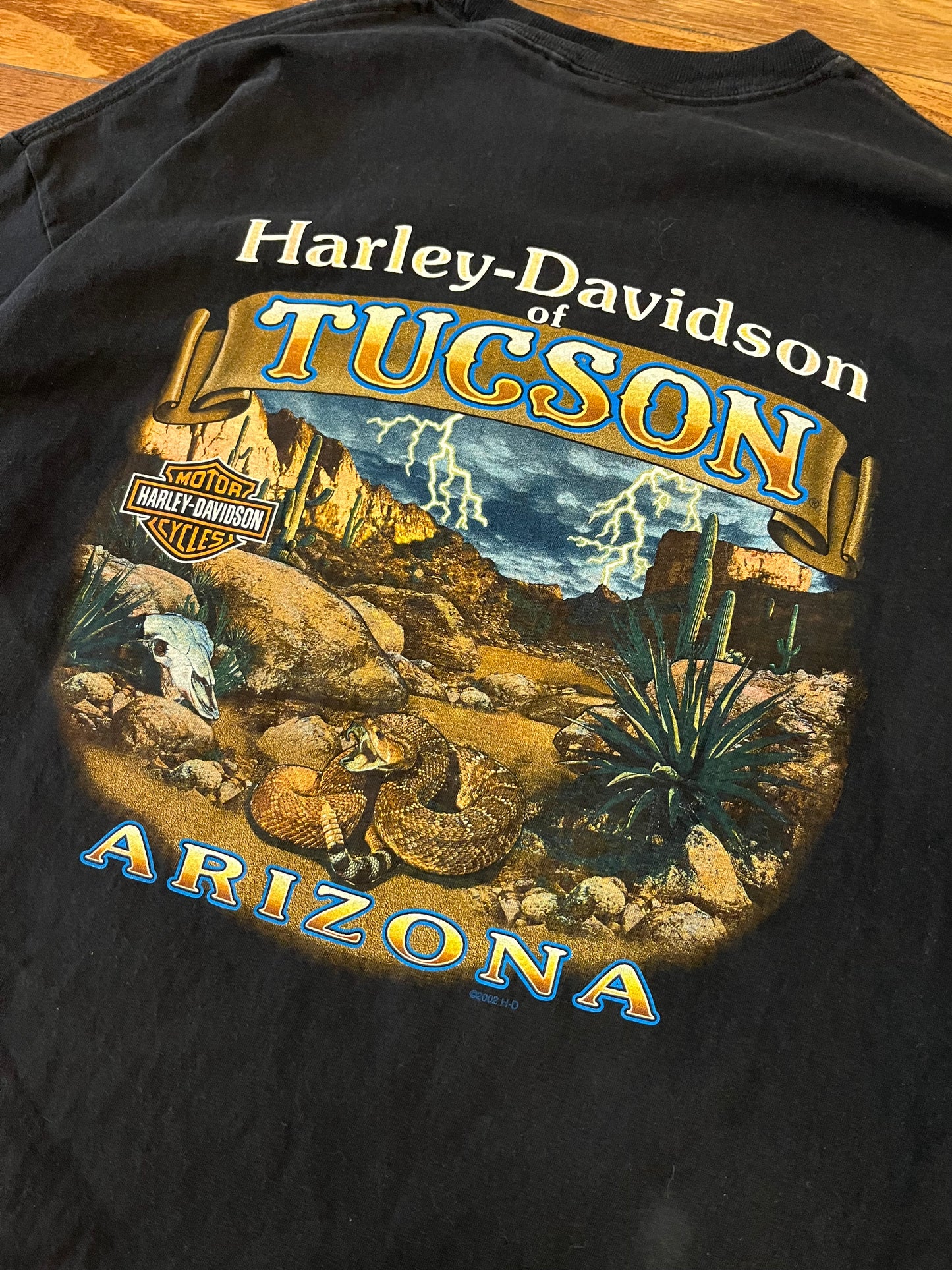 2010 Harley Davidson Tire Smoke Tee (XXL)