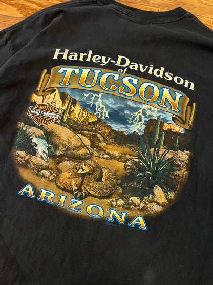 2010 Harley Davidson Tire Smoke Tee (XXL)