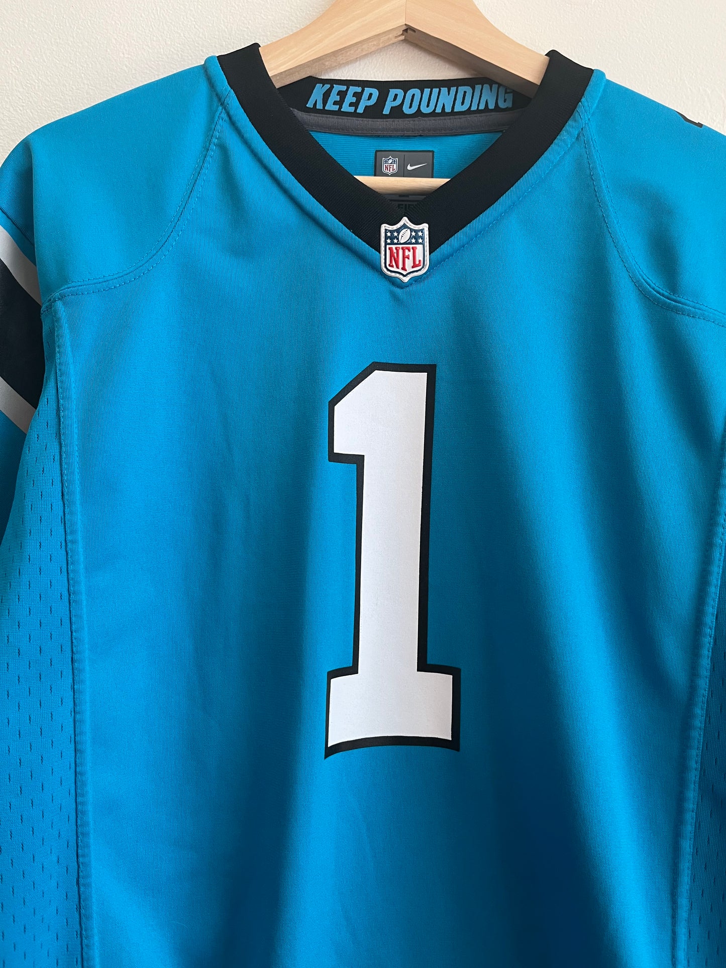 2016 Carolina Panthers Cam Newton Blue Nike Jersey (Youth L)