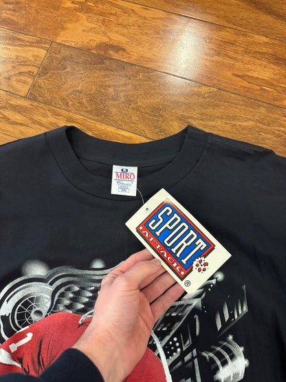90s Detroit Red Wings Wendel Clark Graphic Tee (XXL)