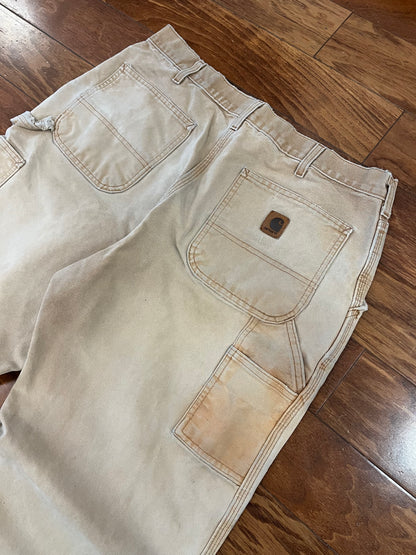 2005 Carhartt Faded Brown Carpenter Pants (36 x 32)