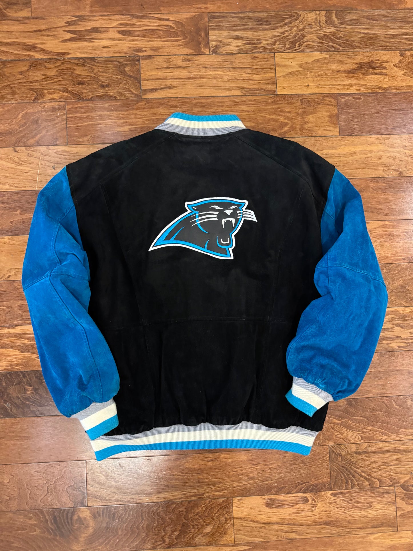 00s Carolina Panthers Jeff Hamilton Leather Jacket (L)