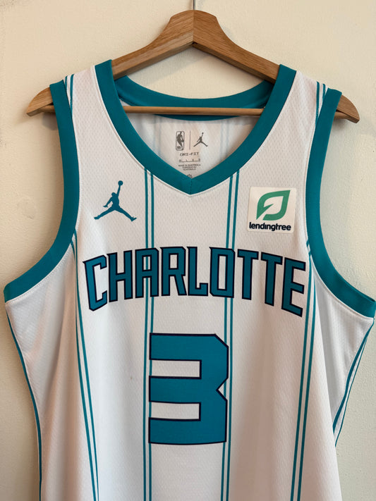 2021 Charlotte Hornets Terry Rozier III Away Jordan Swingman Jersey (L)