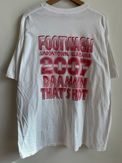 2007 T.I Big Things Poppin Footwash Cartoon Music Tee (XL)