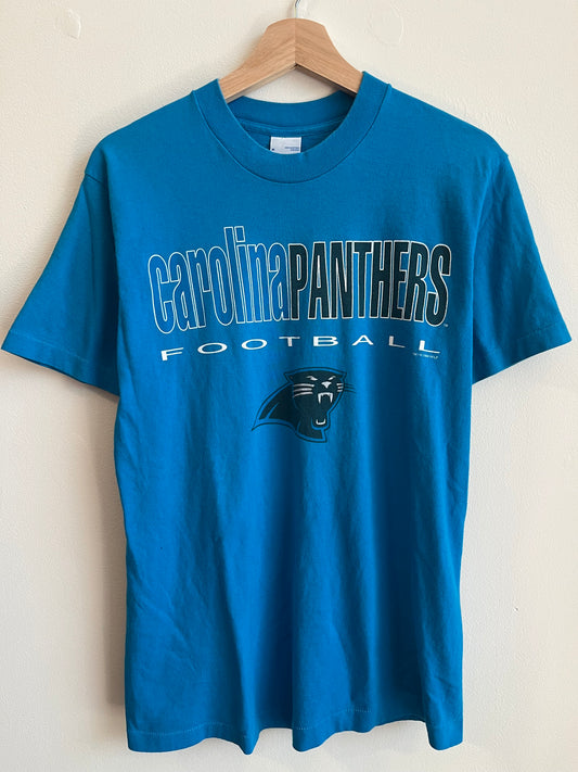 1994 Carolina Panthers Football Blue Salem Tee (M)