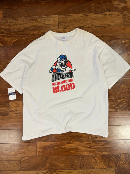 2000s Charlotte Checkers Promo Hockey Tee (XXL)
