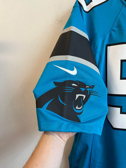 2016 Carolina Panthers Luke Kuechly Blue Nike Jersey (M)