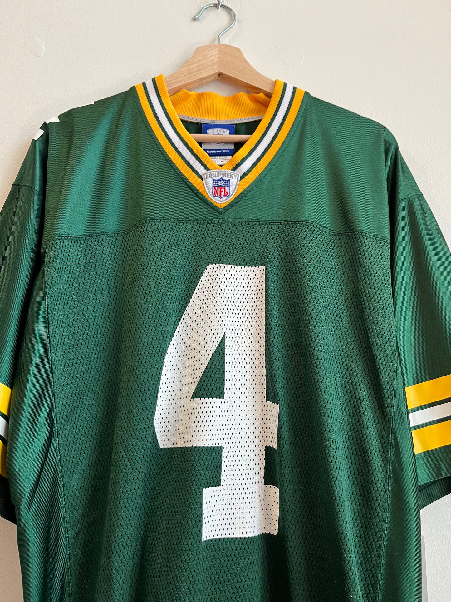 1999 Reebok Green Bay Packers Brett Favre Starter Jersey (M)