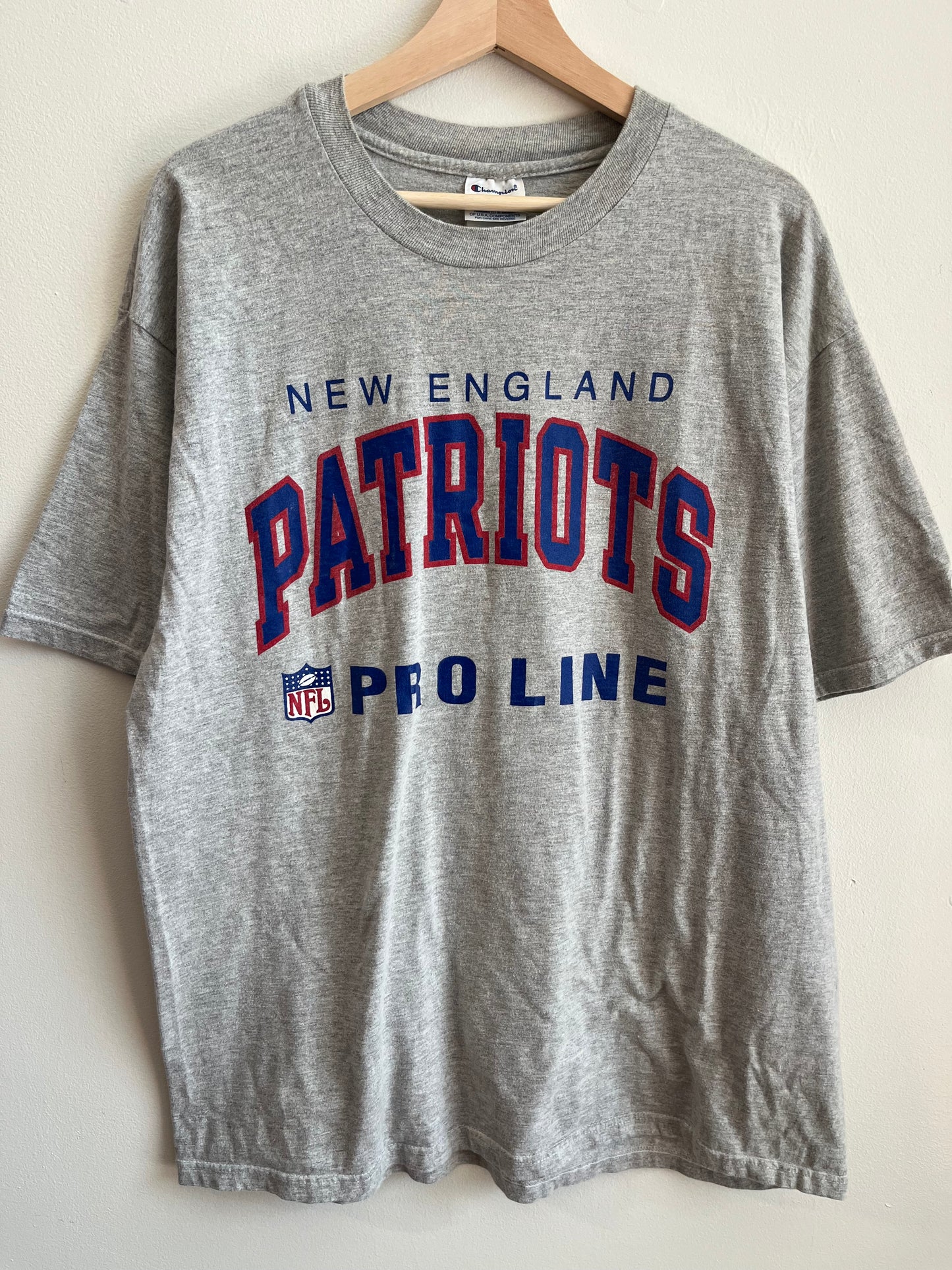 90s New England Patriots Champion Pro Line Tee (XL)