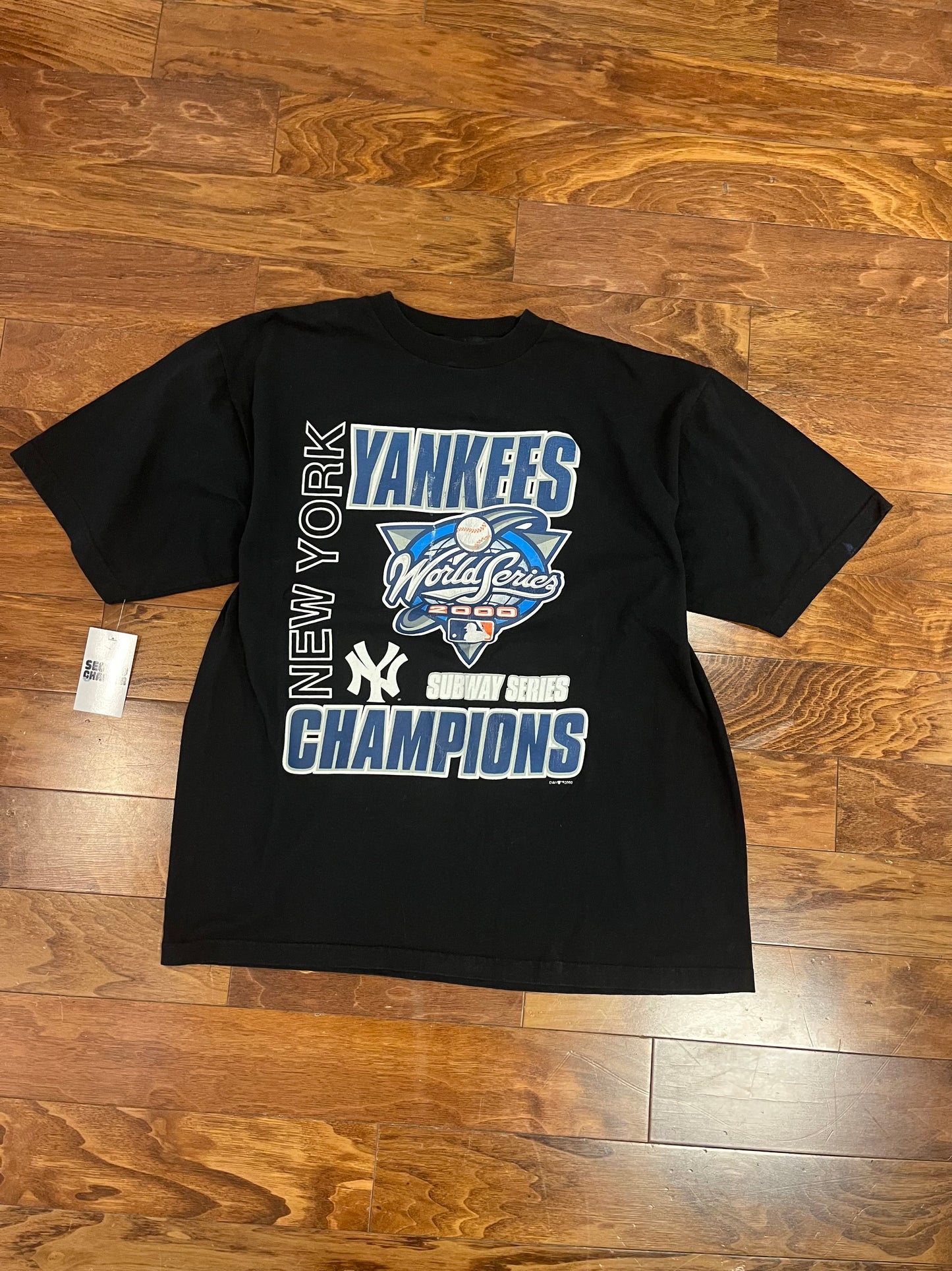 2000 Yankees Black Subway Series Tee (XL)