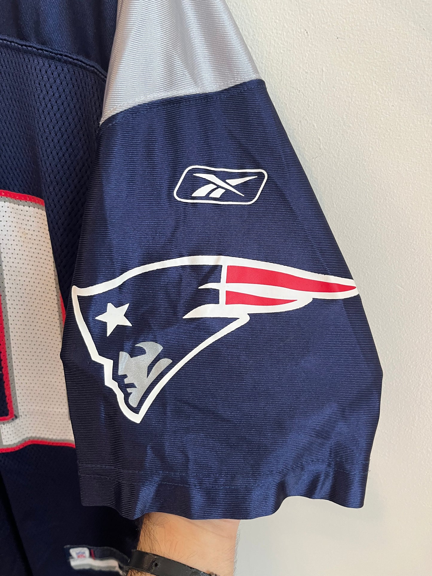 00s New England Patriots Randy Moss Reebok Jersey (L)
