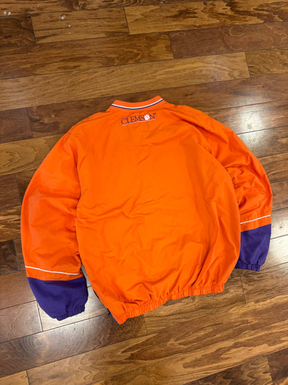 90s Clemson Two Toned Collegiate Windbreaker (M)