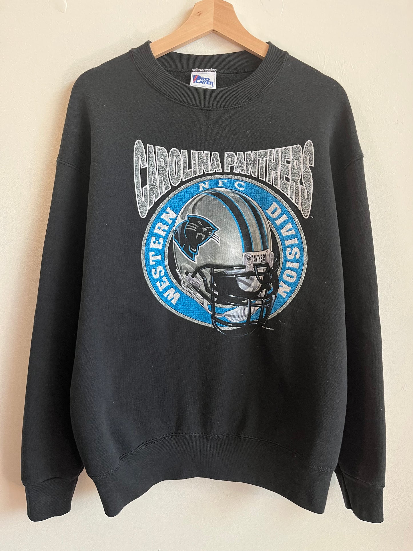 1996 Carolina Panthers Pro Player Helmet Crewneck (L)