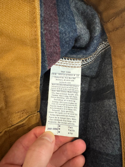 2018 Carhartt Tan Detriot Essential Jacket (M)