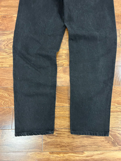 1992 Levi's 550 Premium XX Black Jeans (34 x 32)