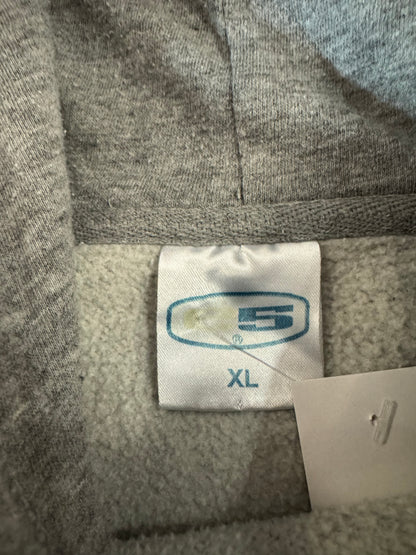 00s University of North Carolina (UNC) Gray Carolina Hoodie (XL)