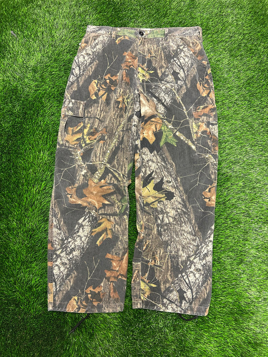 00s Field Staff Mossy Oak Camo Cargo Pants (36 x 32)