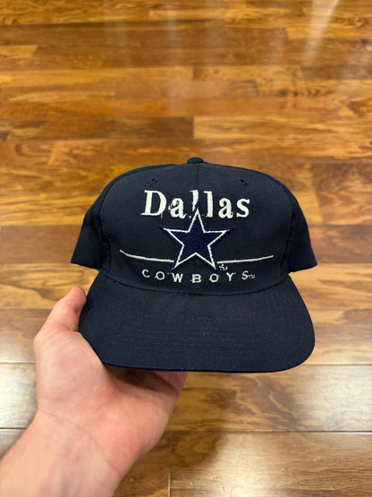 90s Dallas Cowboys Eastport Vintage NFL Snapback Hat (OS)